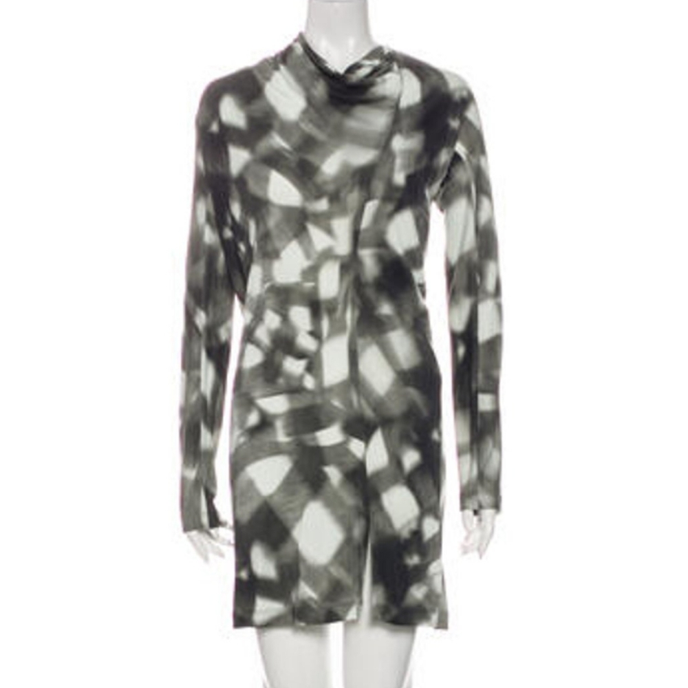 NWOT MM6 Maison Margiela Printed Knee-Length Dress